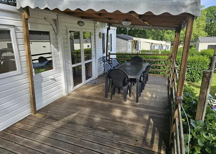 De Brehadour 4 étoiles Mobil-home 7 Personnes Equipement Bébé Inclus Campeggio